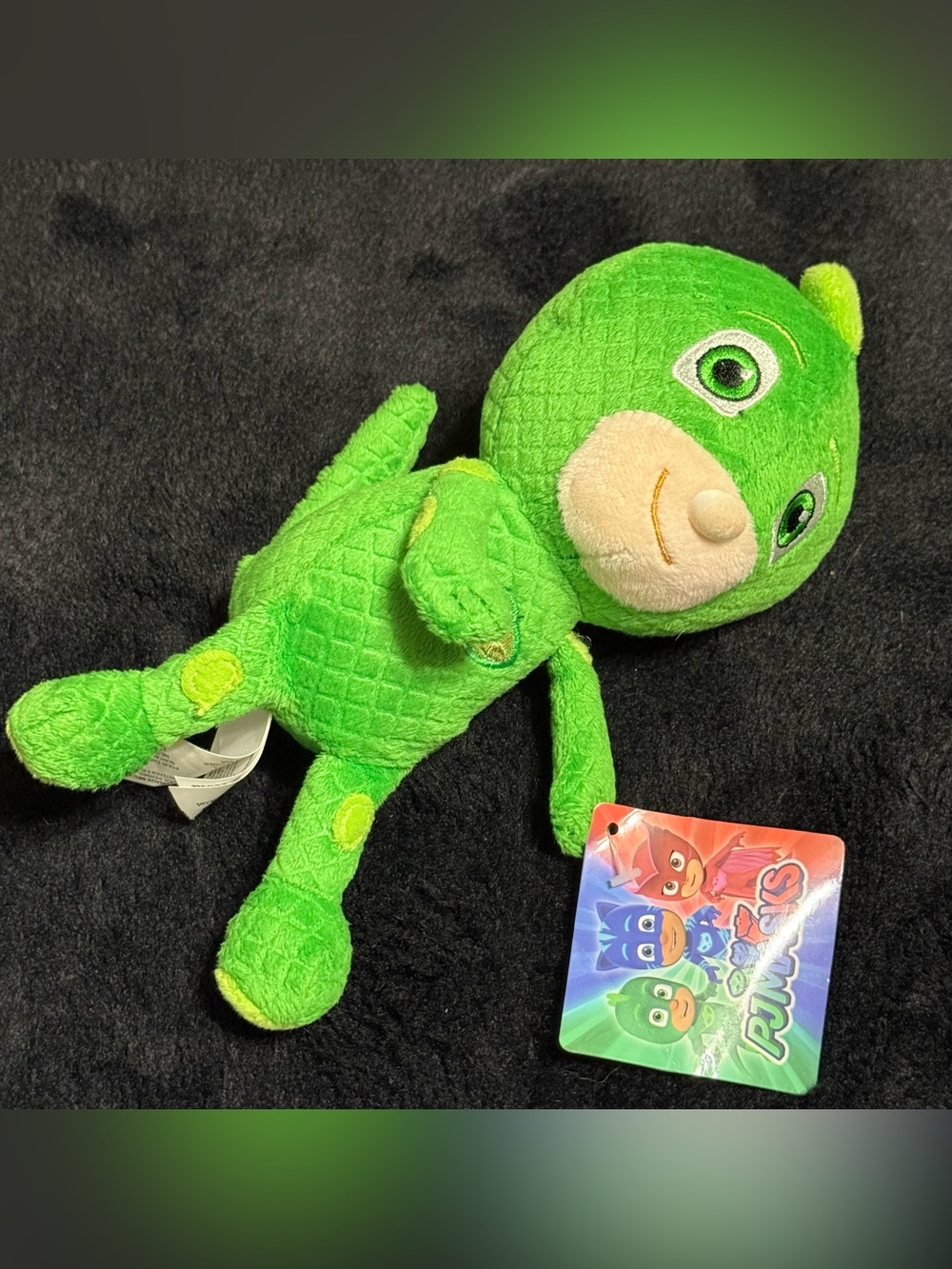 💞4/$35- PJ Masks Gekko Plush Toy Green Superhero Stuffed Animal 2017 Frogbox